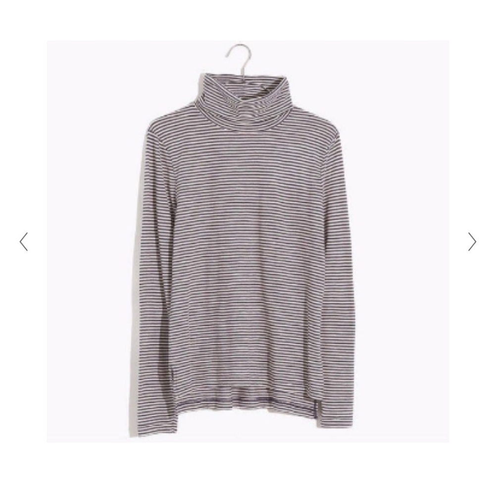 NWT Madewell Whisper Cotton Turtleneck